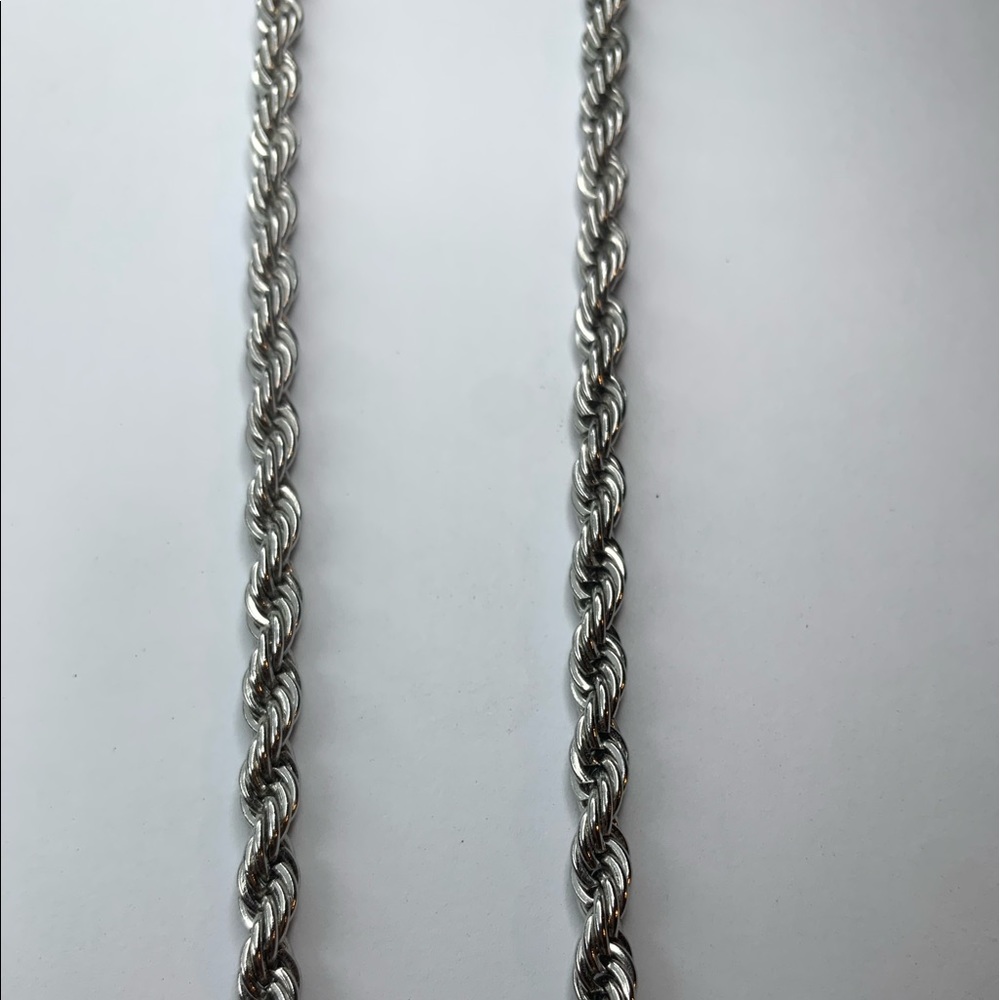 Stainless Steel Rope Chain Necklace